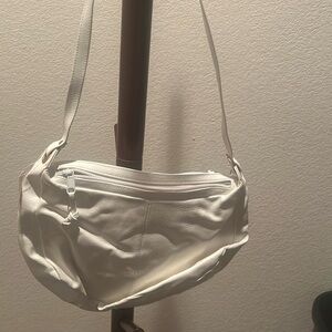 Slouchy Shoulder Bag Off White.